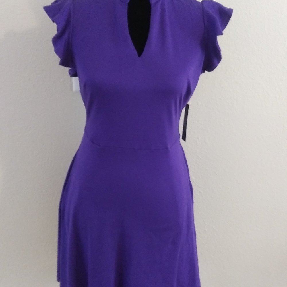 NEW YORK & COMPANY New Purlpe Woman Dress. Size Small
